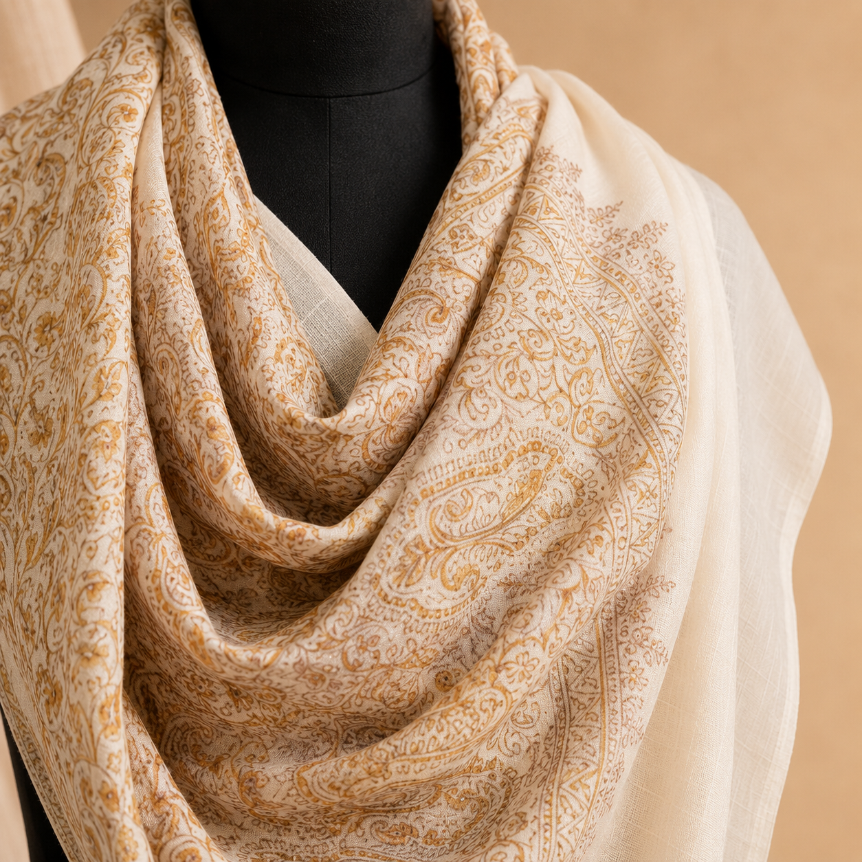Merino wool silky ari stole