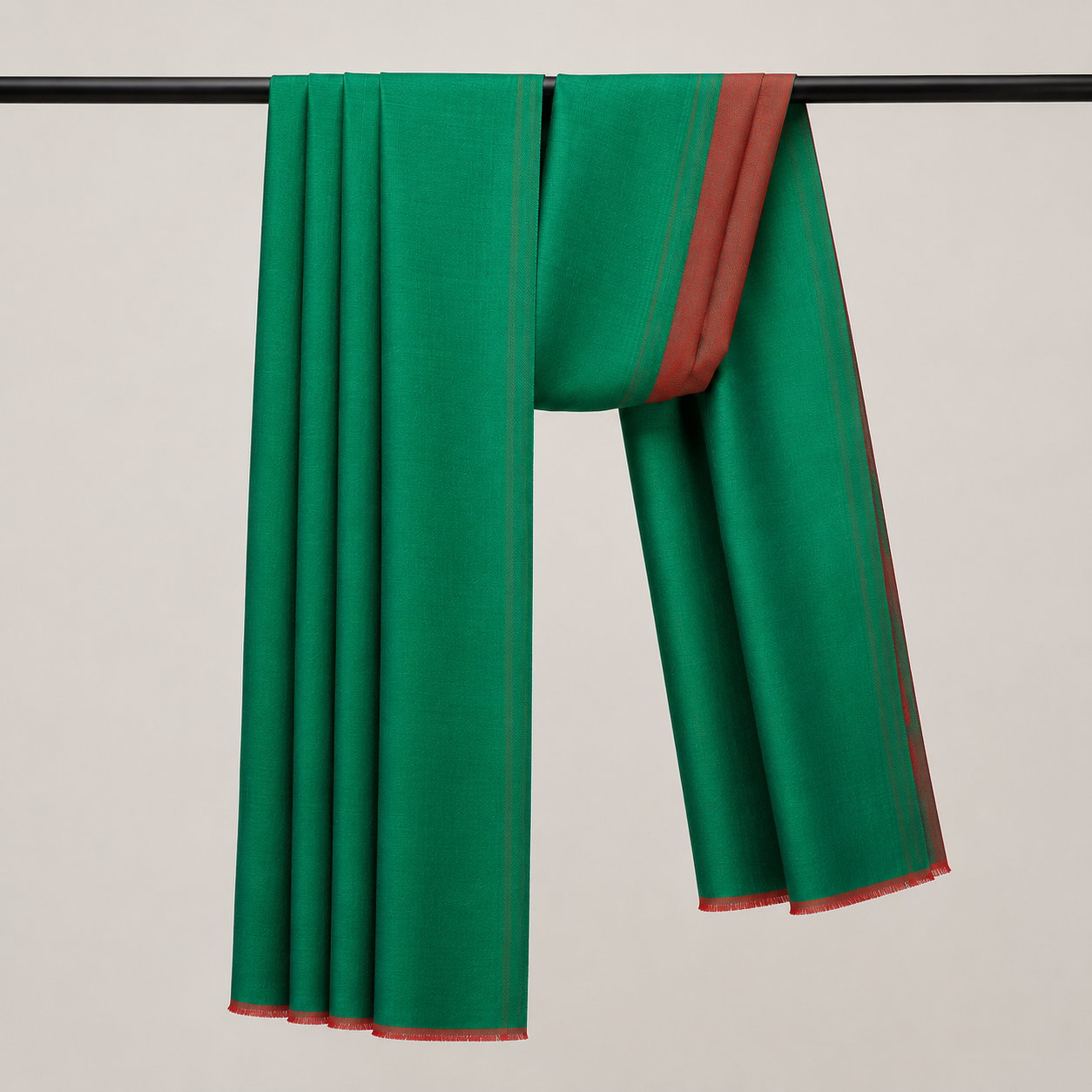 Modal fine double shade stole