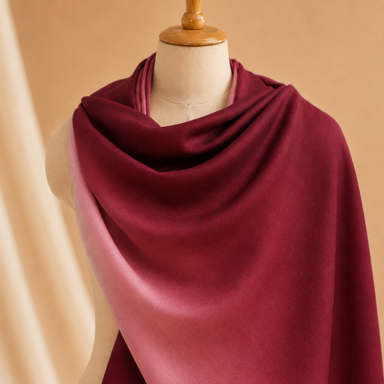Merino ombre stole