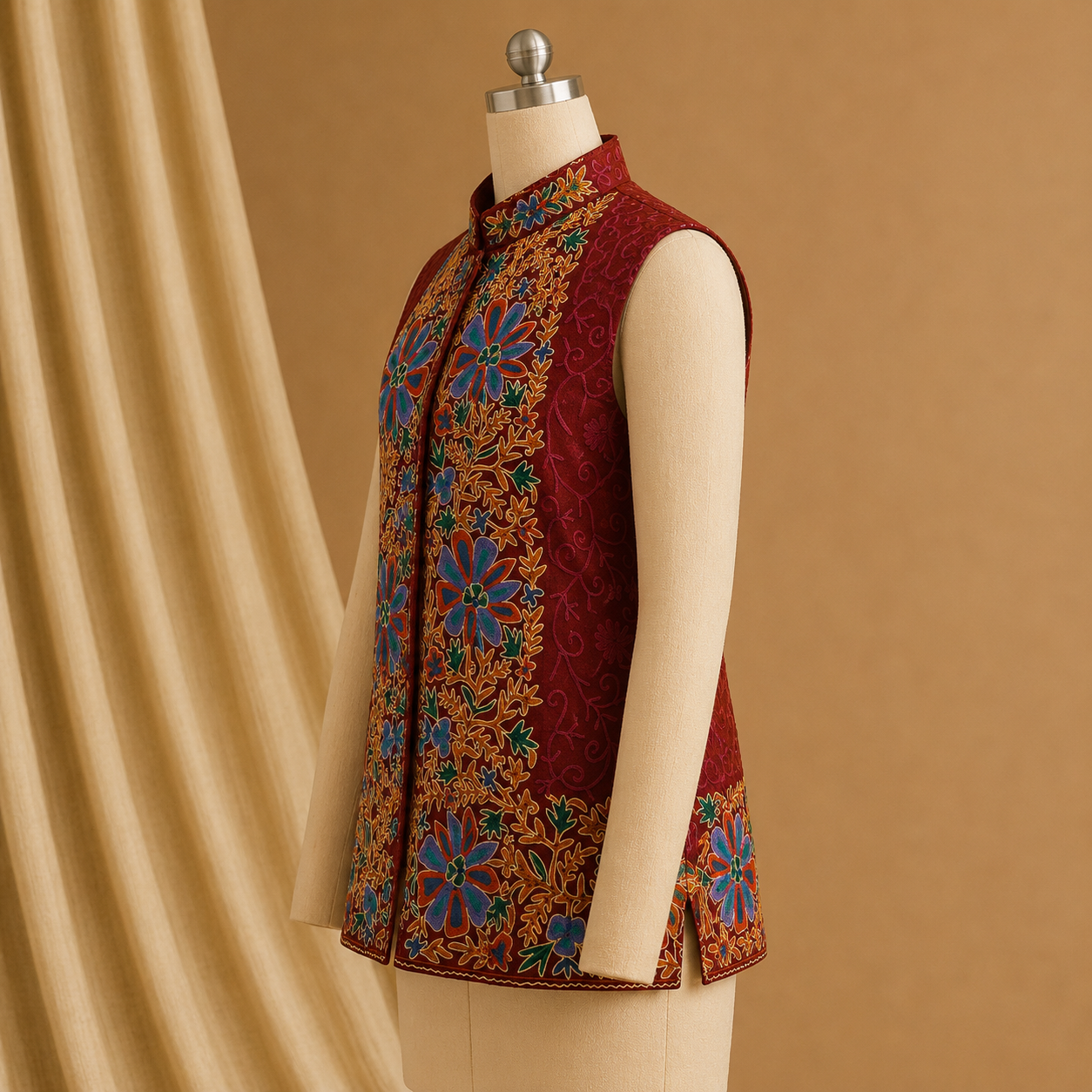 Kashmiri ari nehru jacket
