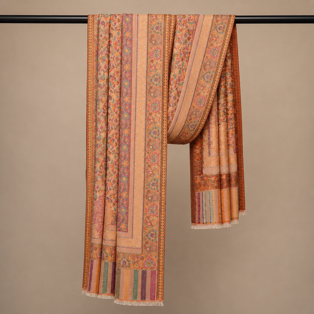Moonlight border modal kani stole