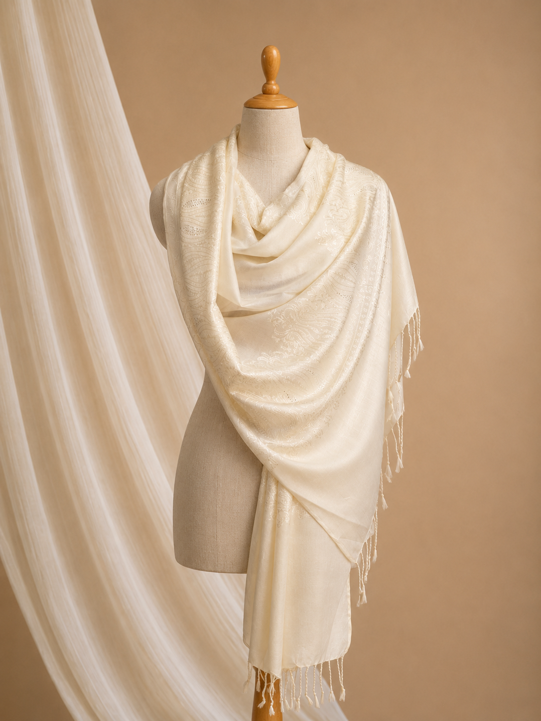 Merino border ari swarovski stole