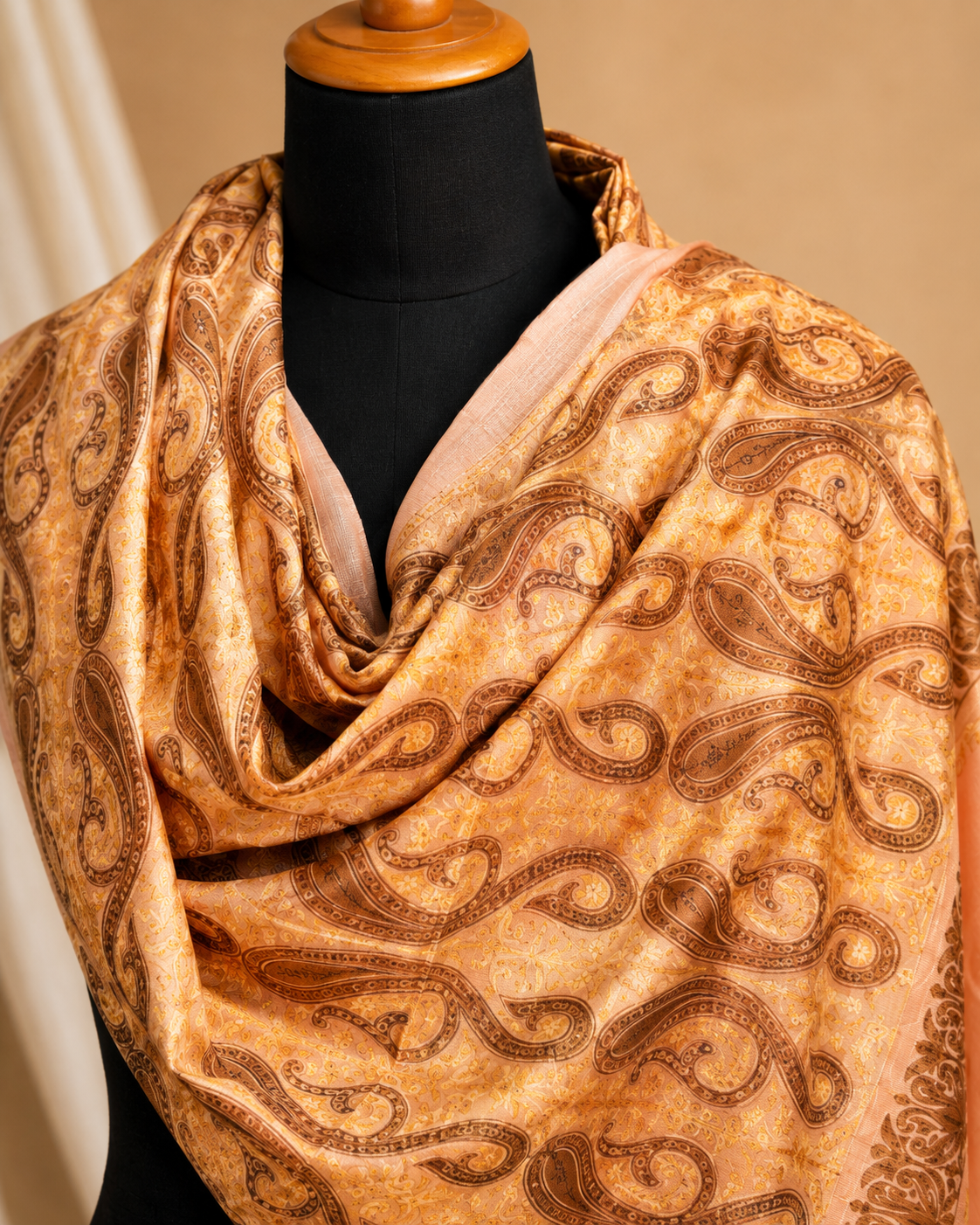 Merino wool silky ari stole