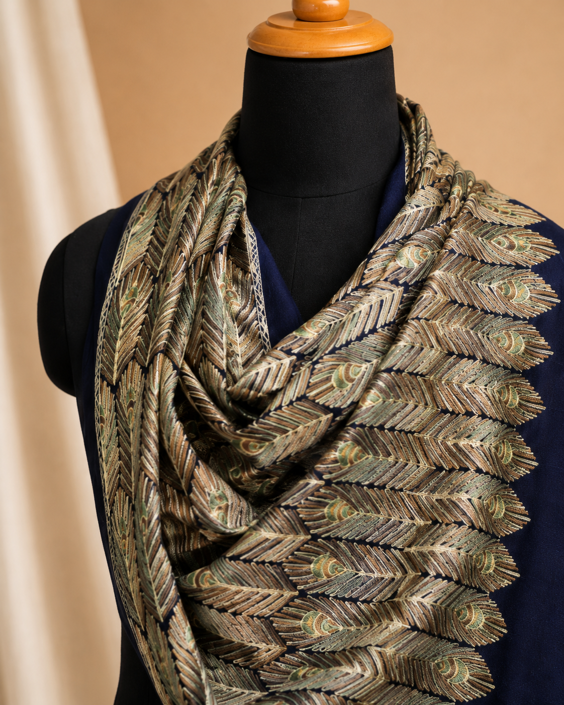 Merino wool silky ari stole