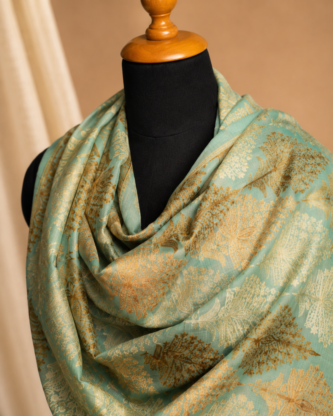 Merino wool silky ari stole
