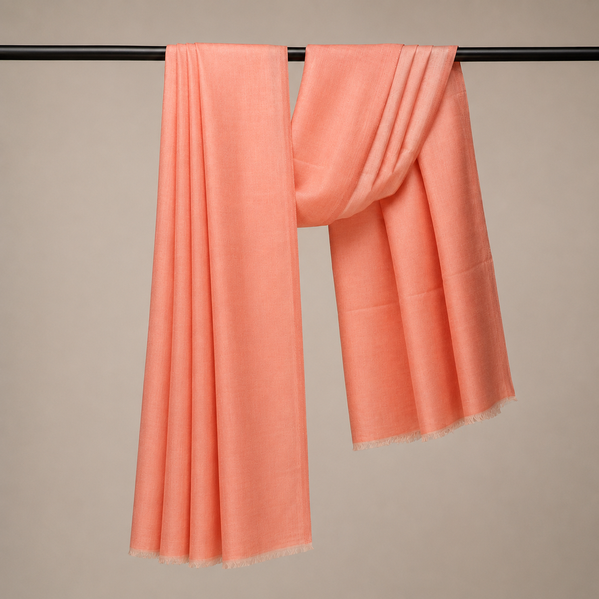 Modal fine double shade stole