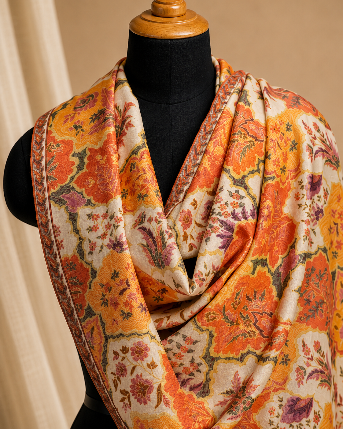 Finewool kani stole