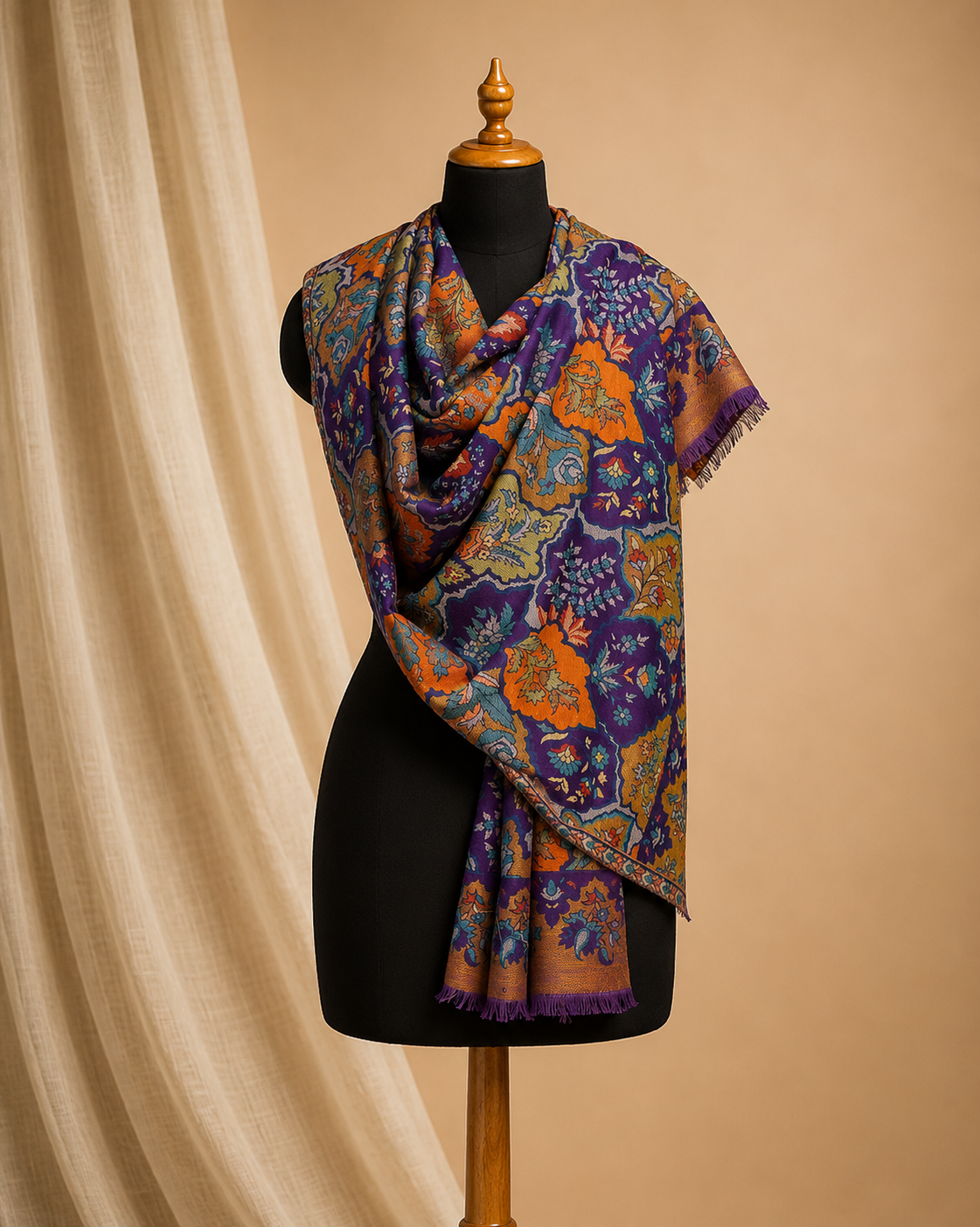 Finewool kani stole