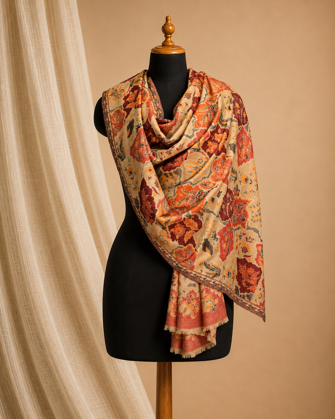 Finewool kani stole