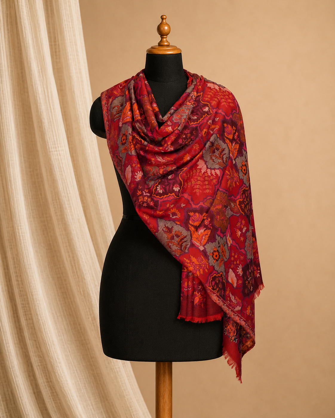 Finewool kani stole