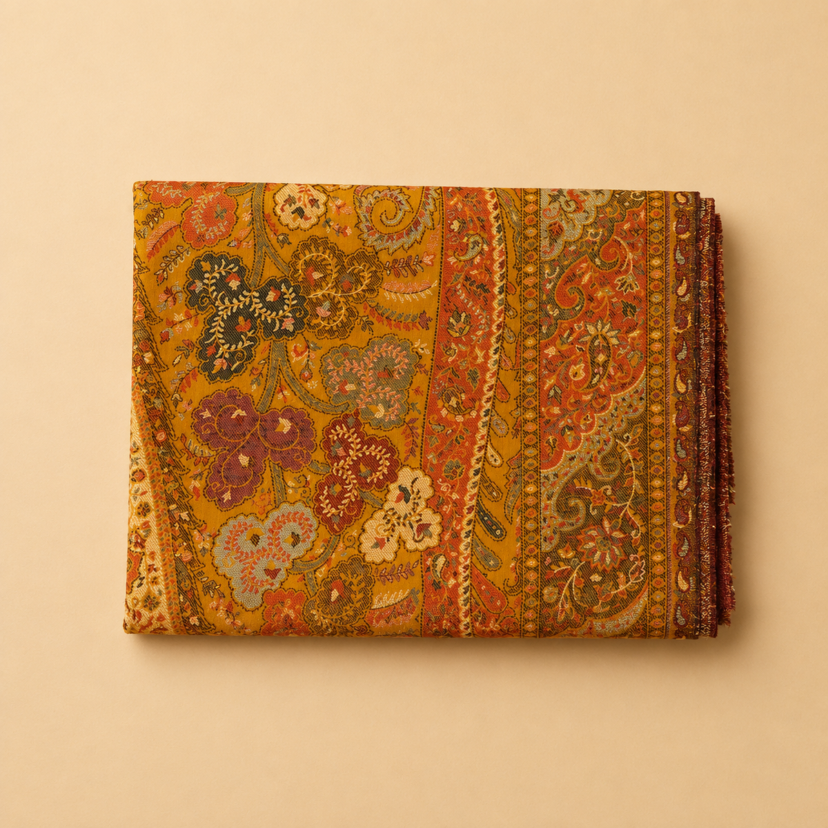 Pure wool kani stole