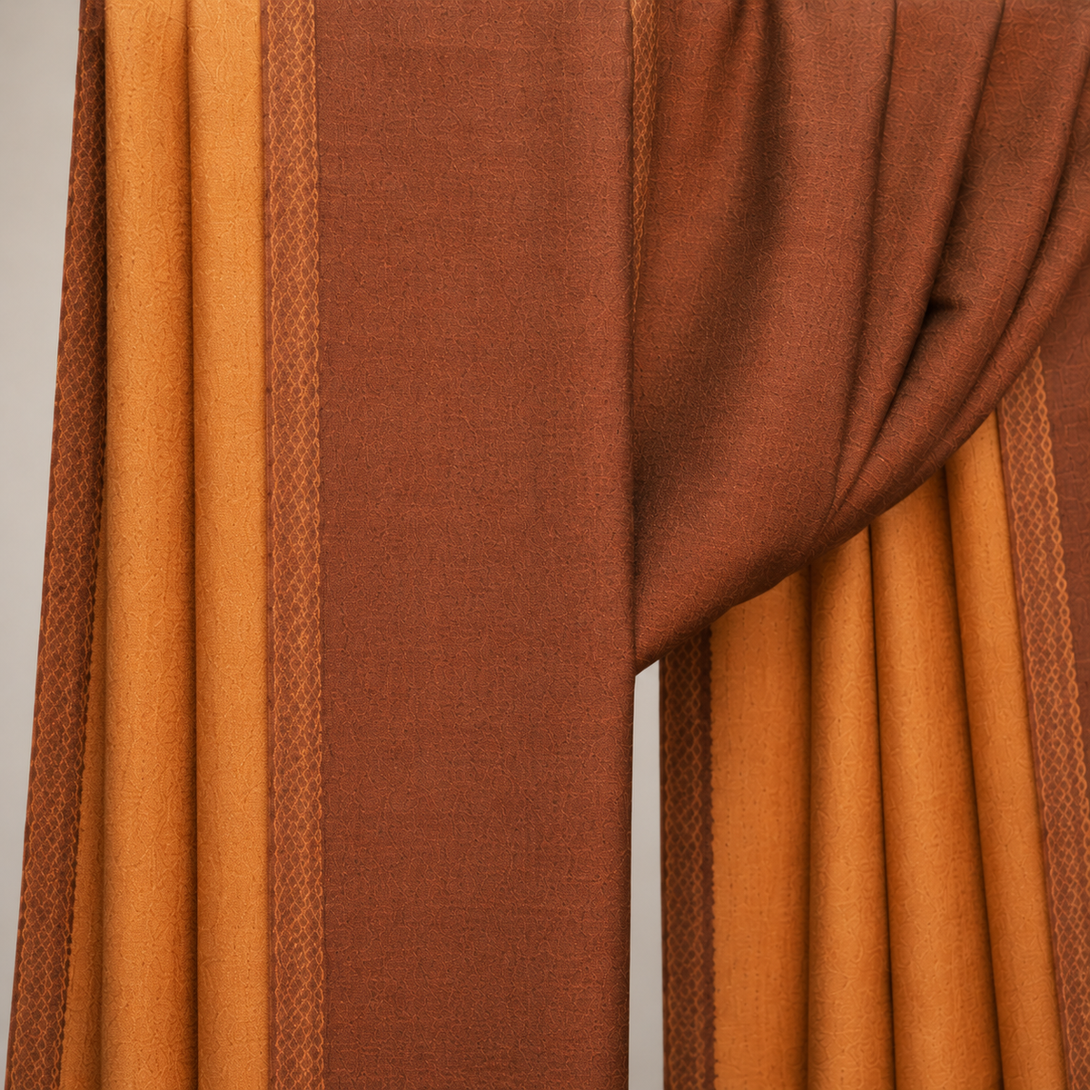 Modal fine double shade stole