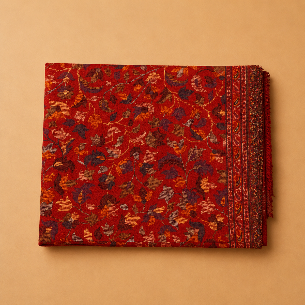 Pure wool kani stole