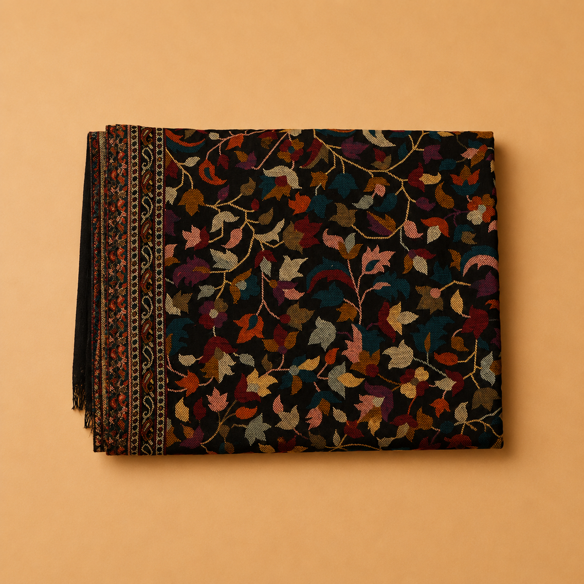 Pure wool kani stole