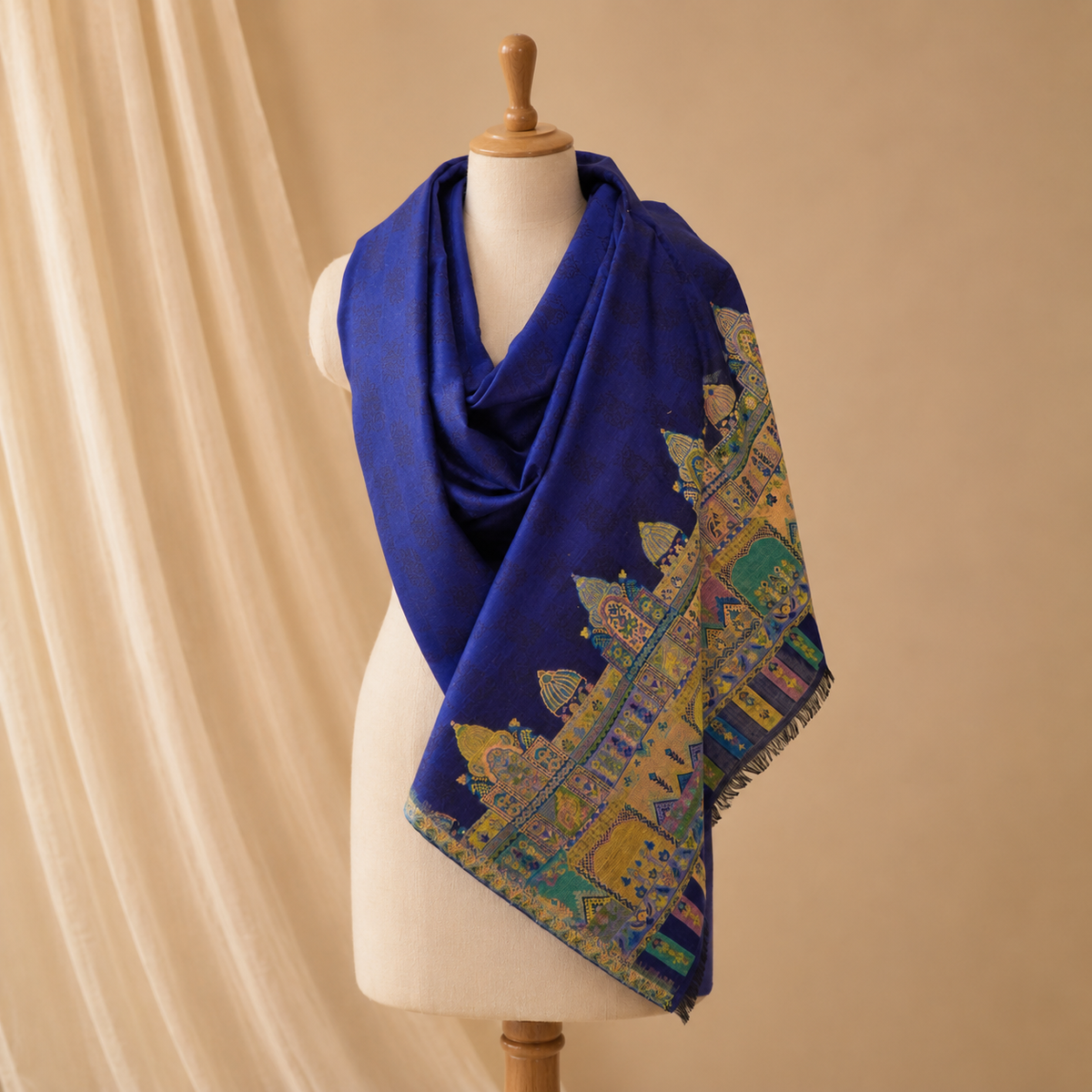 Pure wool palla stole