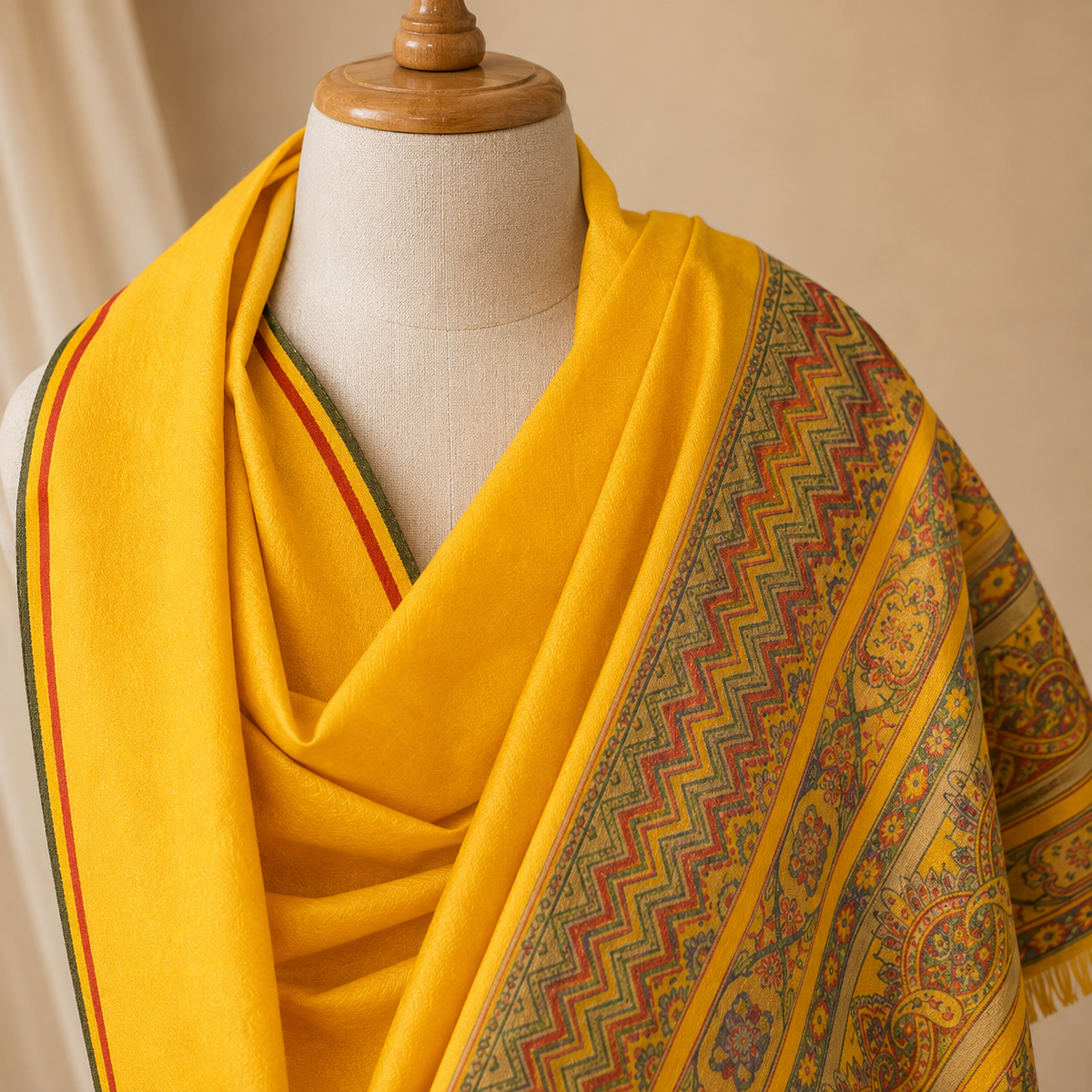 Pure wool palla stole