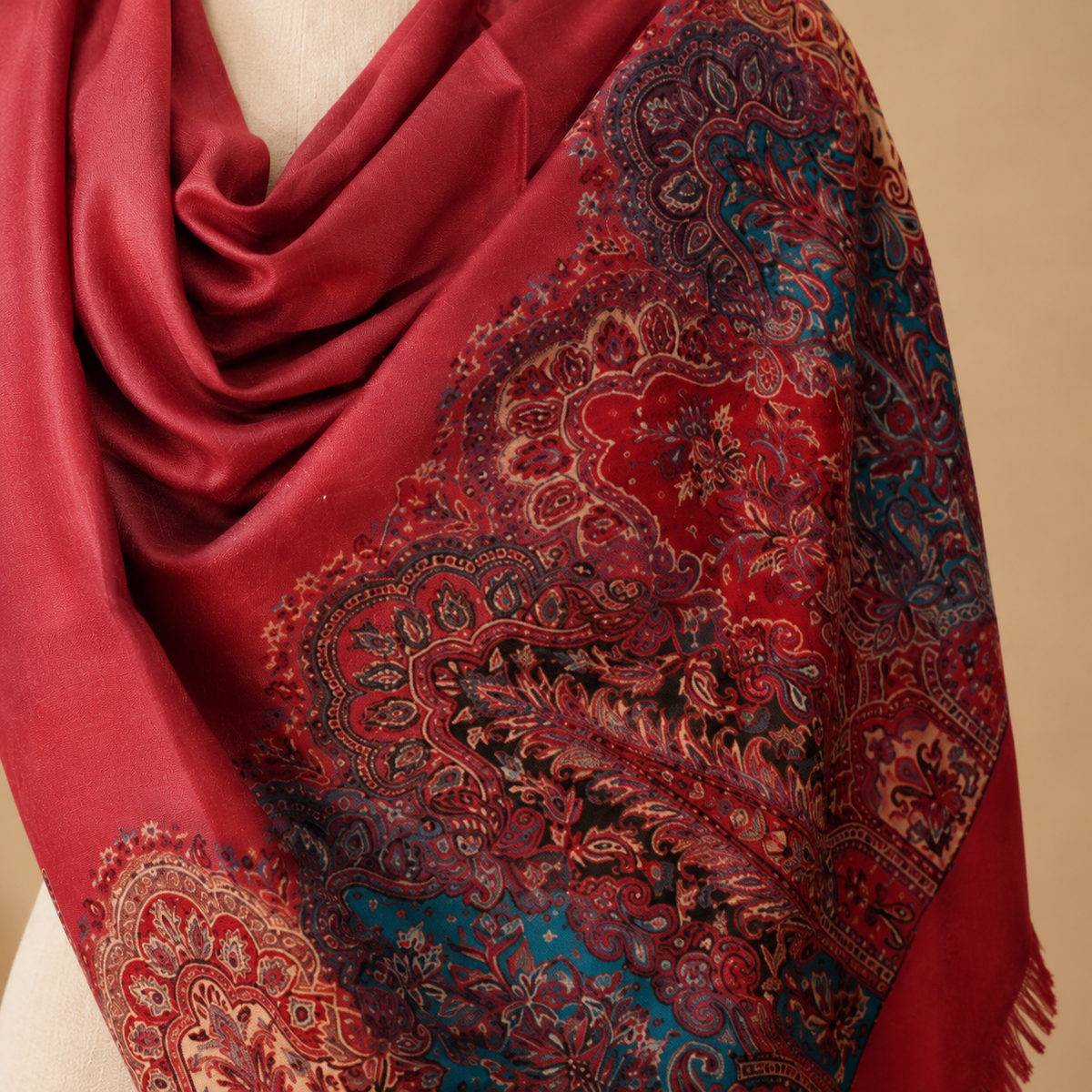 Pure wool palla stole