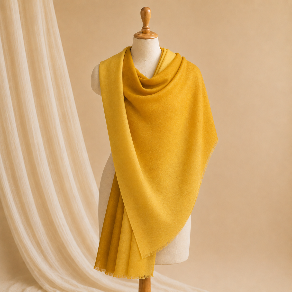 Merino ombre stole