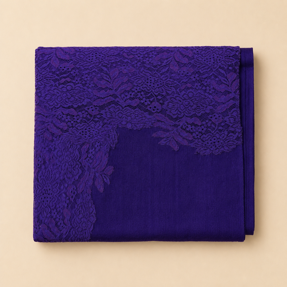 Merino lace stole