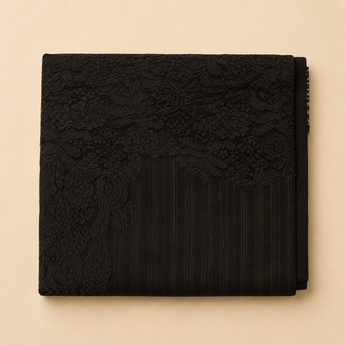 Merino lace stole