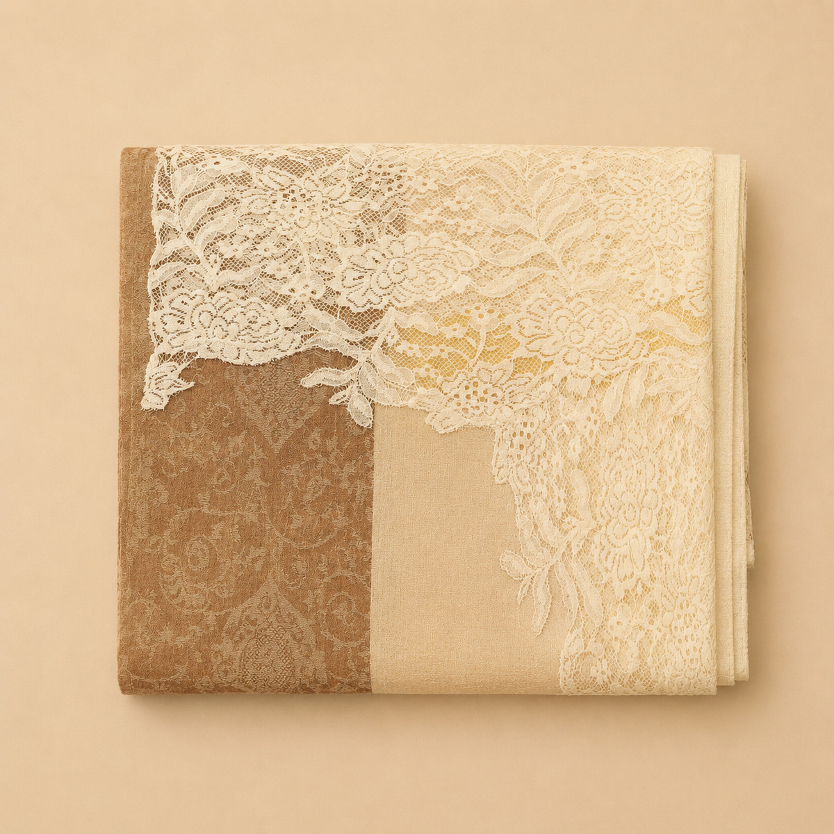 Merino lace stole