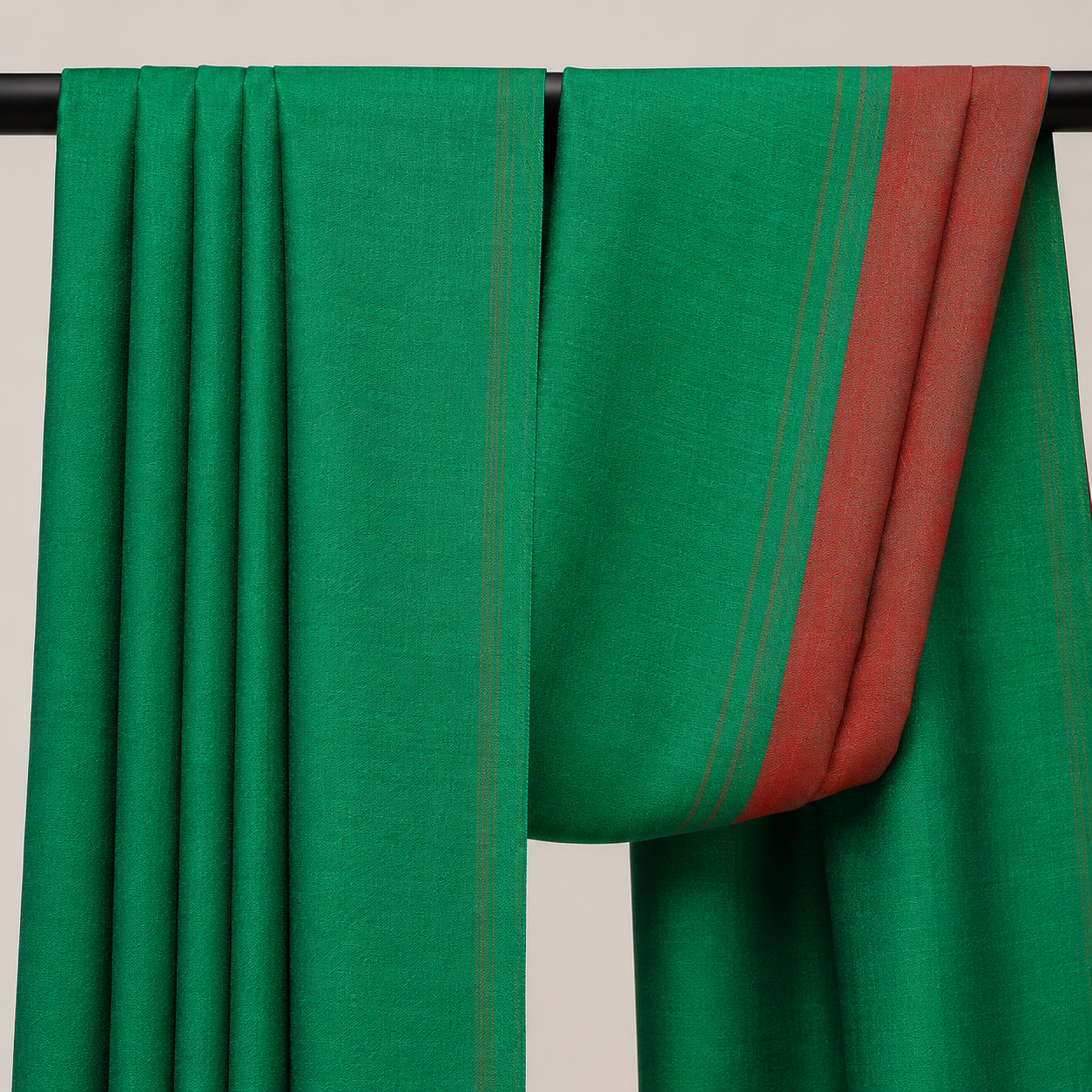 Modal fine double shade stole