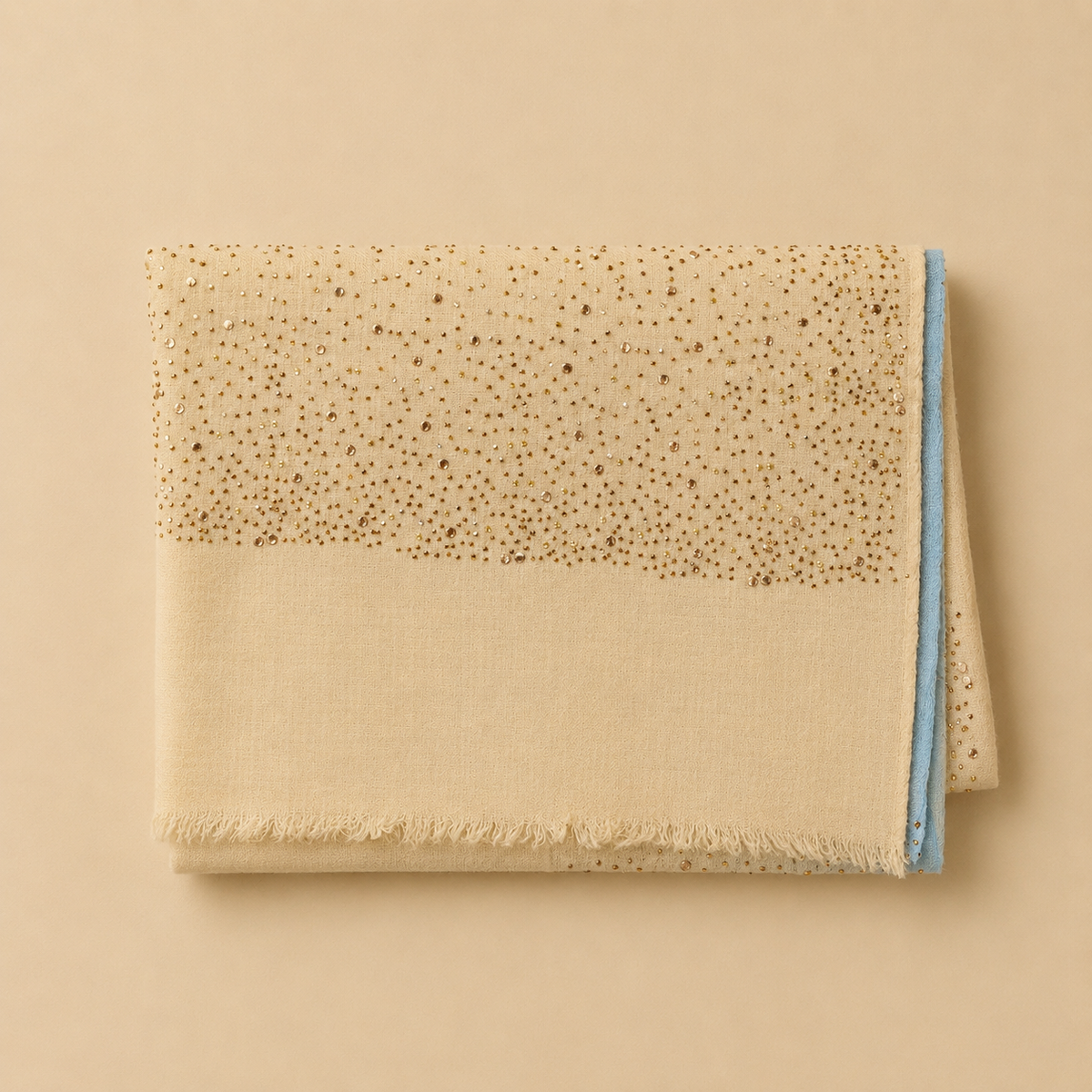 Pashmina lace stole