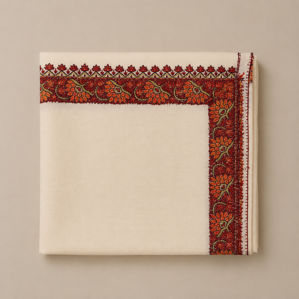 Semi pashmina neemdor stole