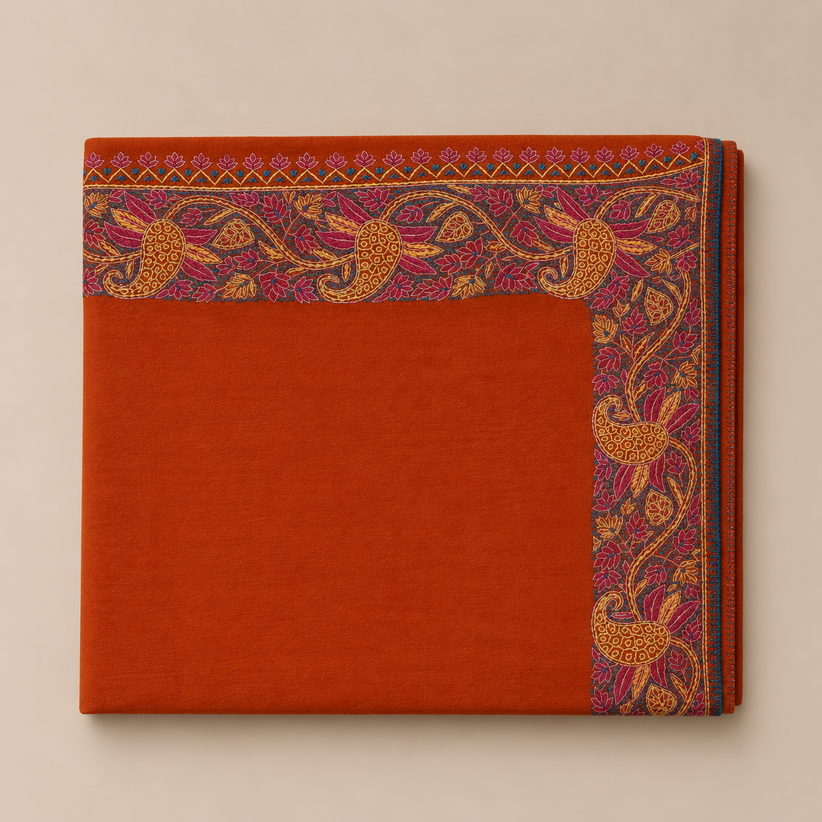 Semi-pashmina dordar stole