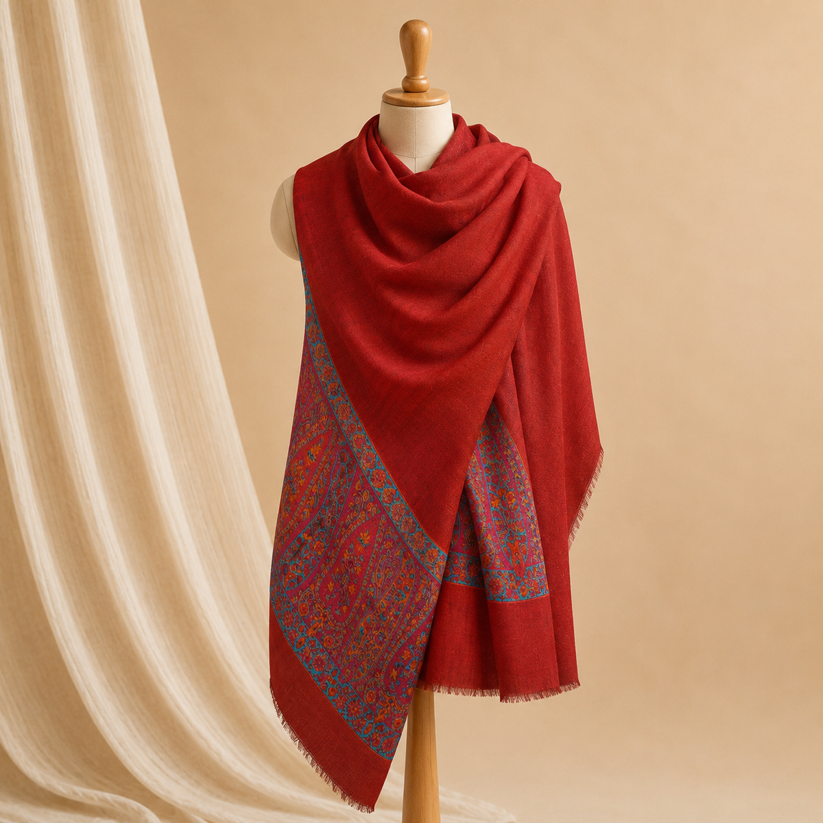 Moonlight kani palla merino stole
