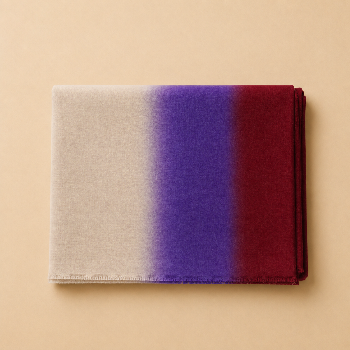 Merino border stole