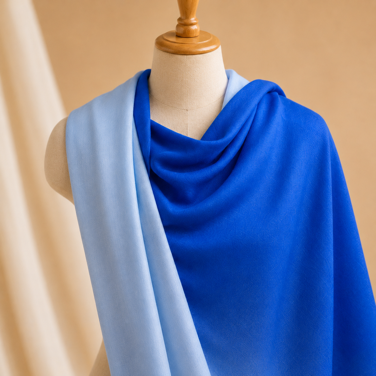 Merino ombre stole