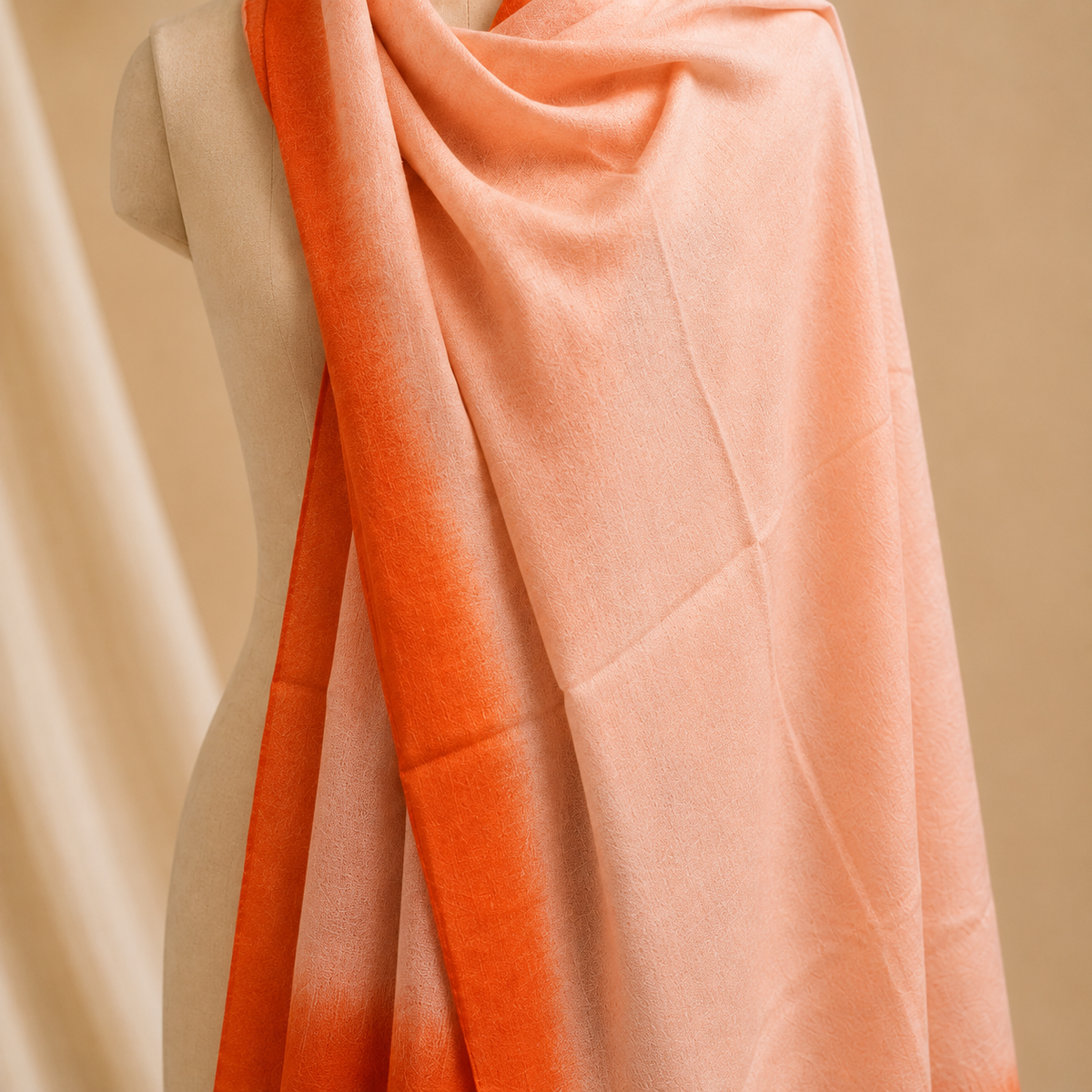 Merino border stole