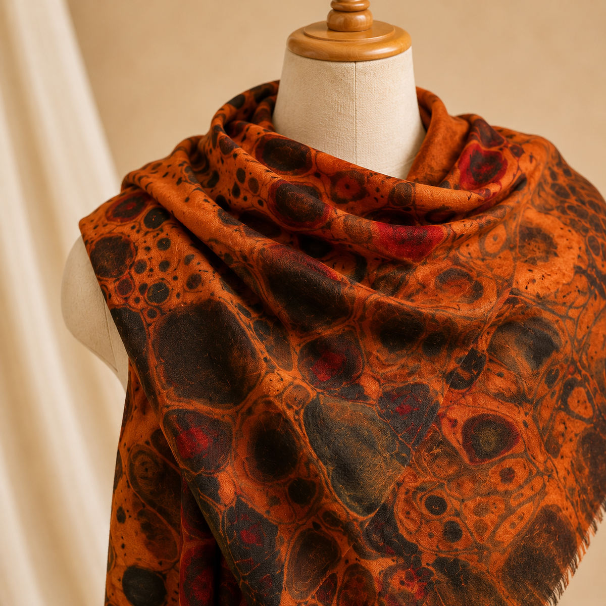Pashmina print stole