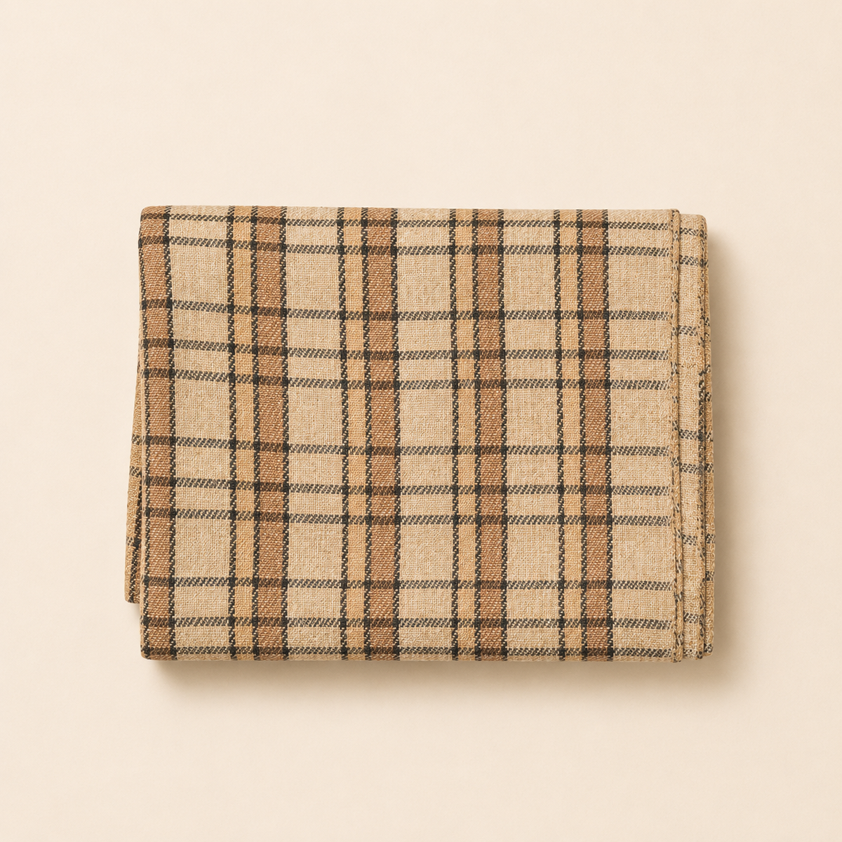 Nepali pashmina checked stole