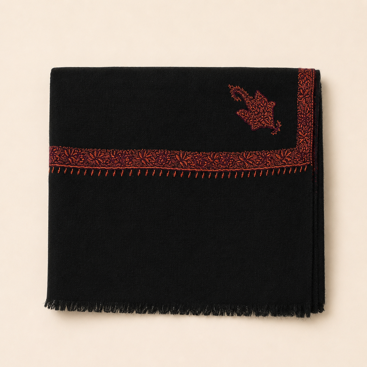 Machine pashmina hashidar stole