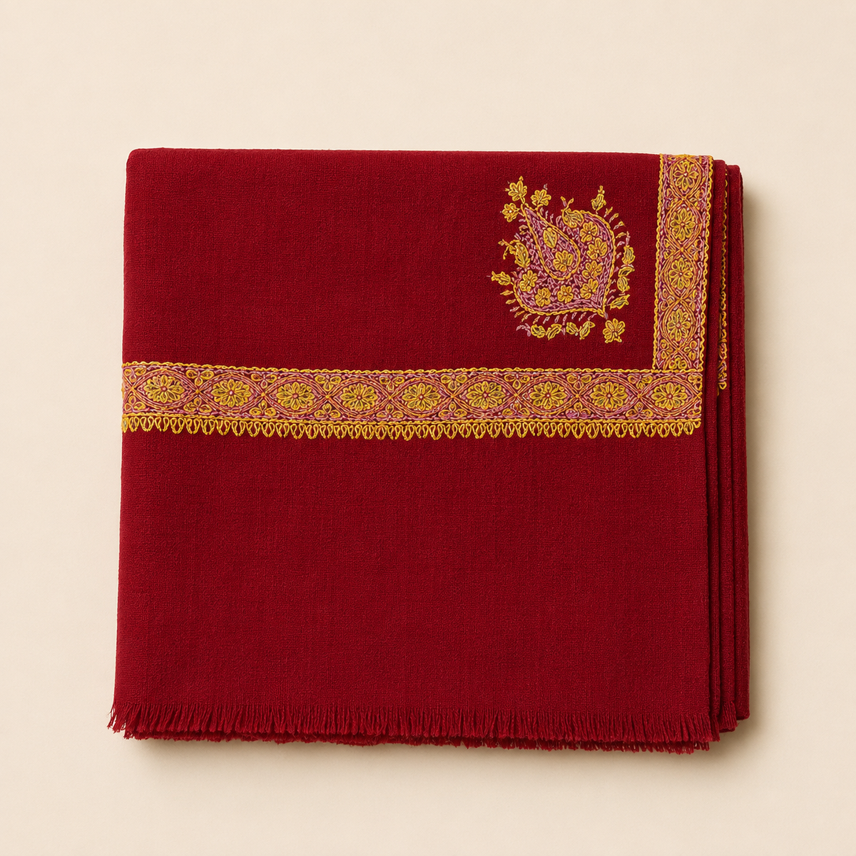 Machine pashmina hashidar stole