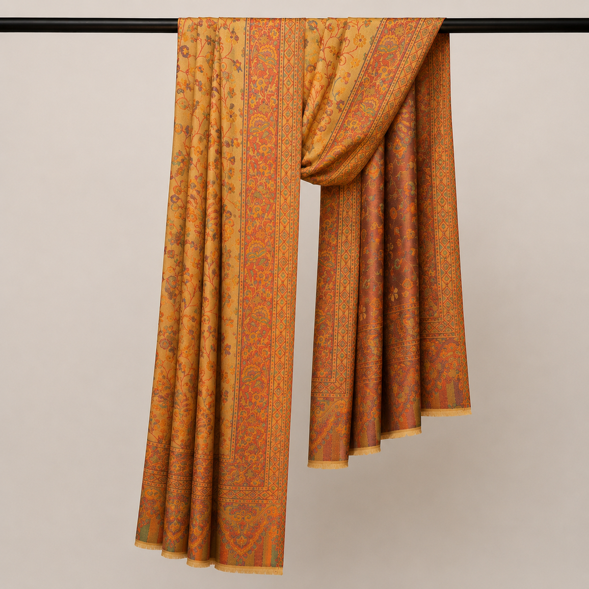 Modal fine jamawar stole