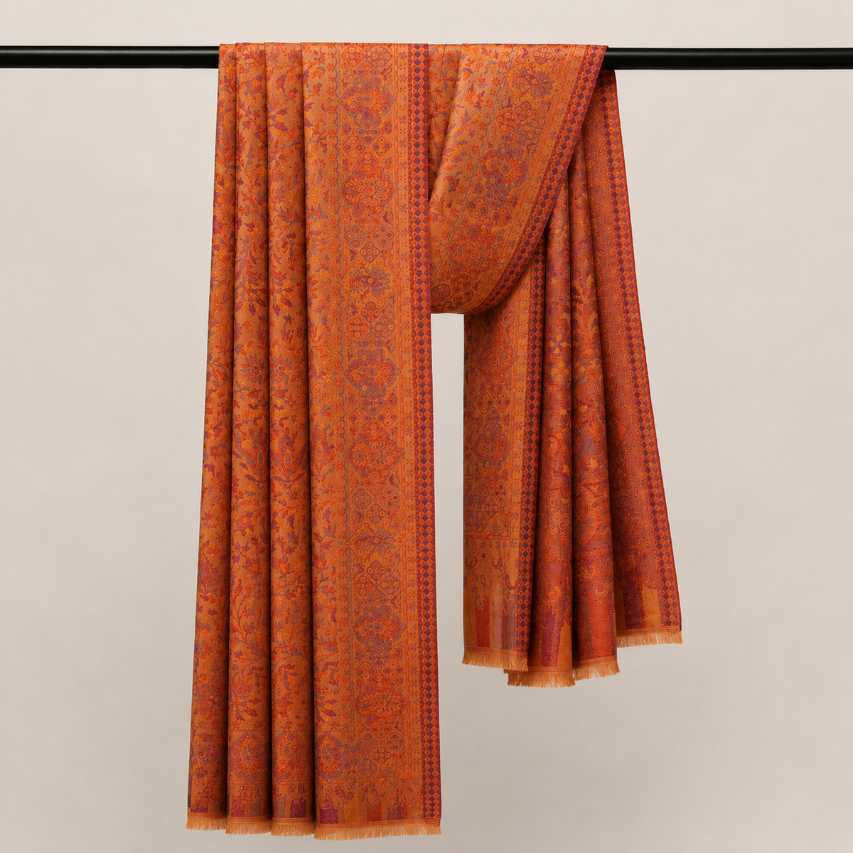Modal fine jamawar stole