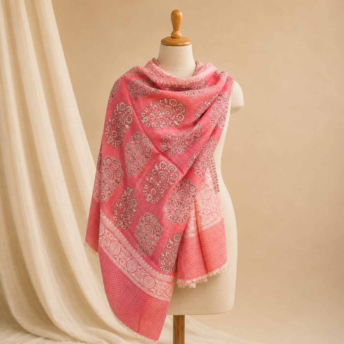 Finewool merigold stole