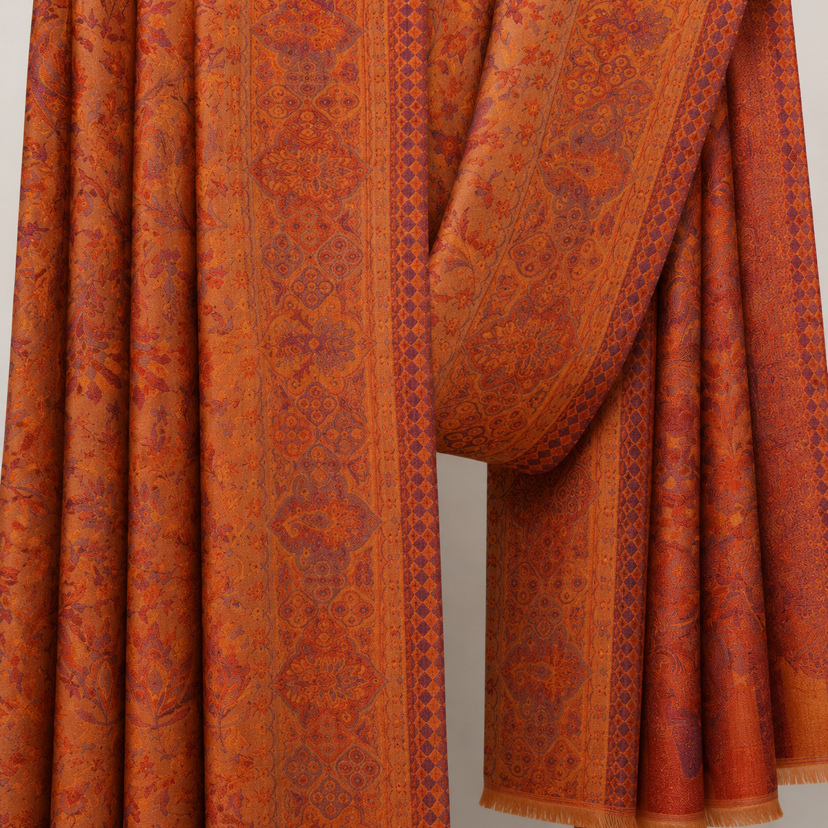 Modal fine jamawar stole
