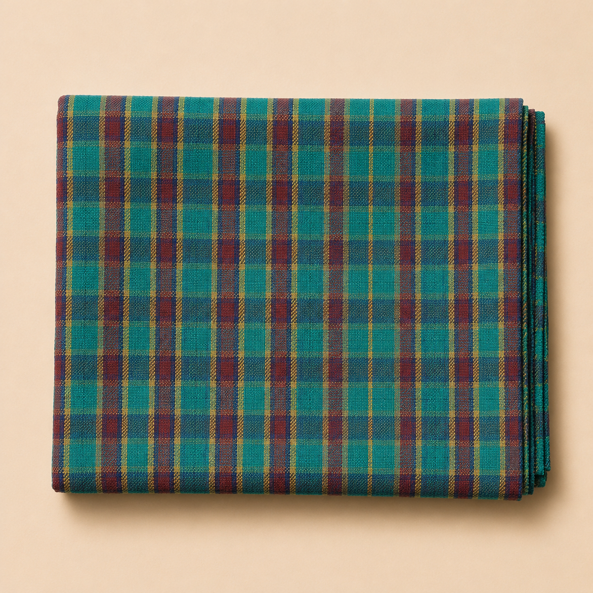 Pashmina check stole