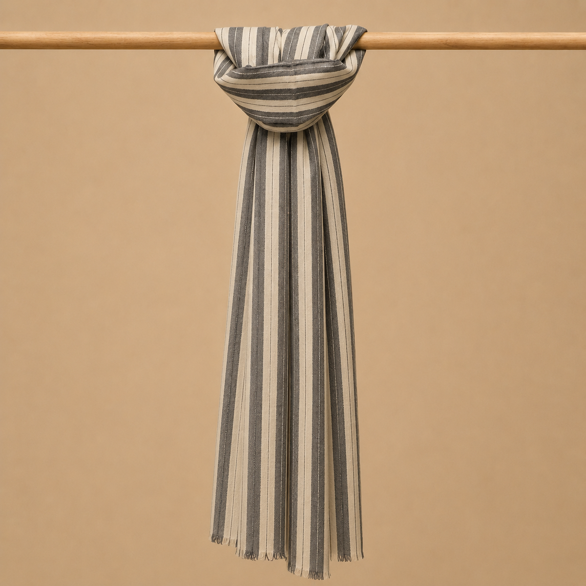 Pashmina check stole
