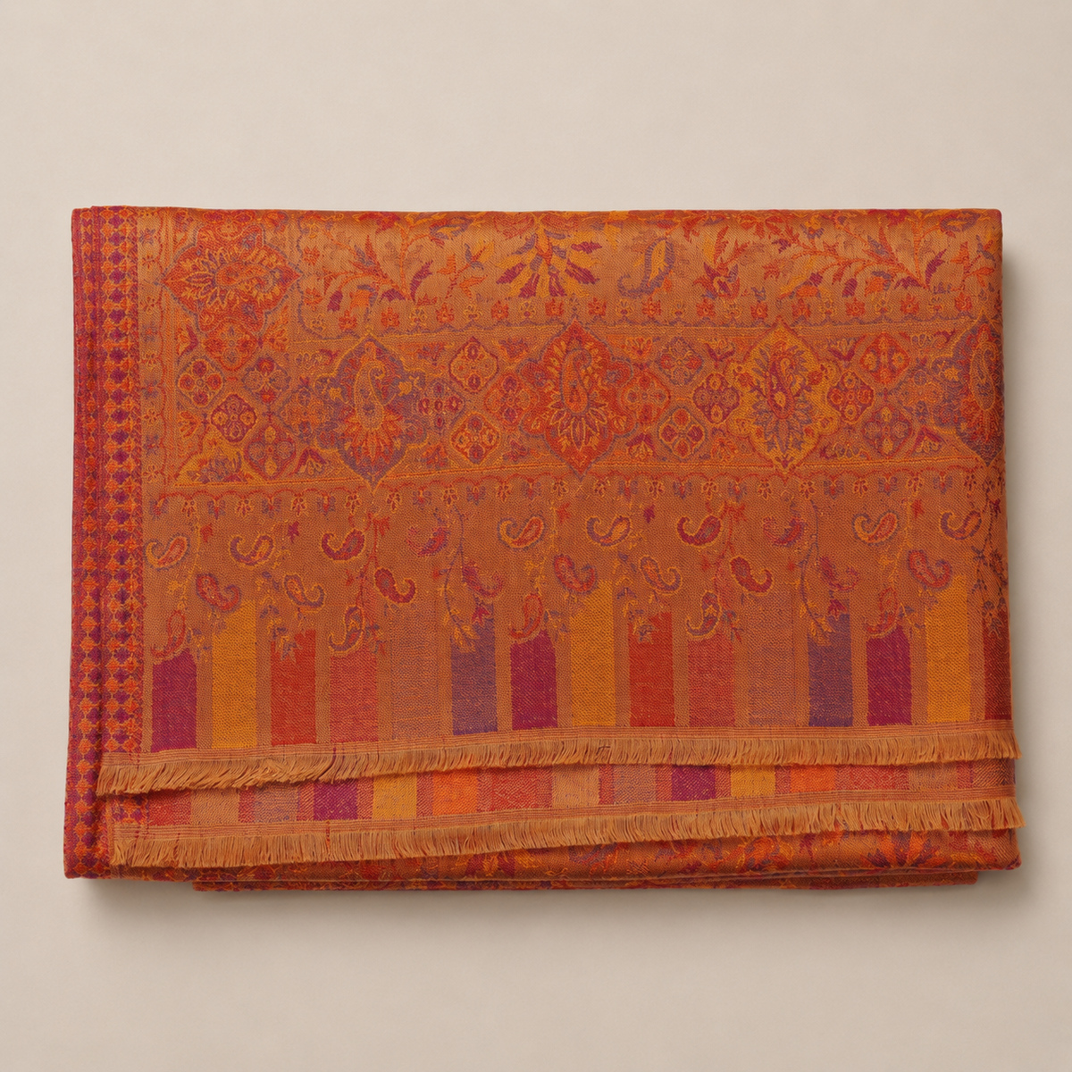 Modal fine jamawar stole