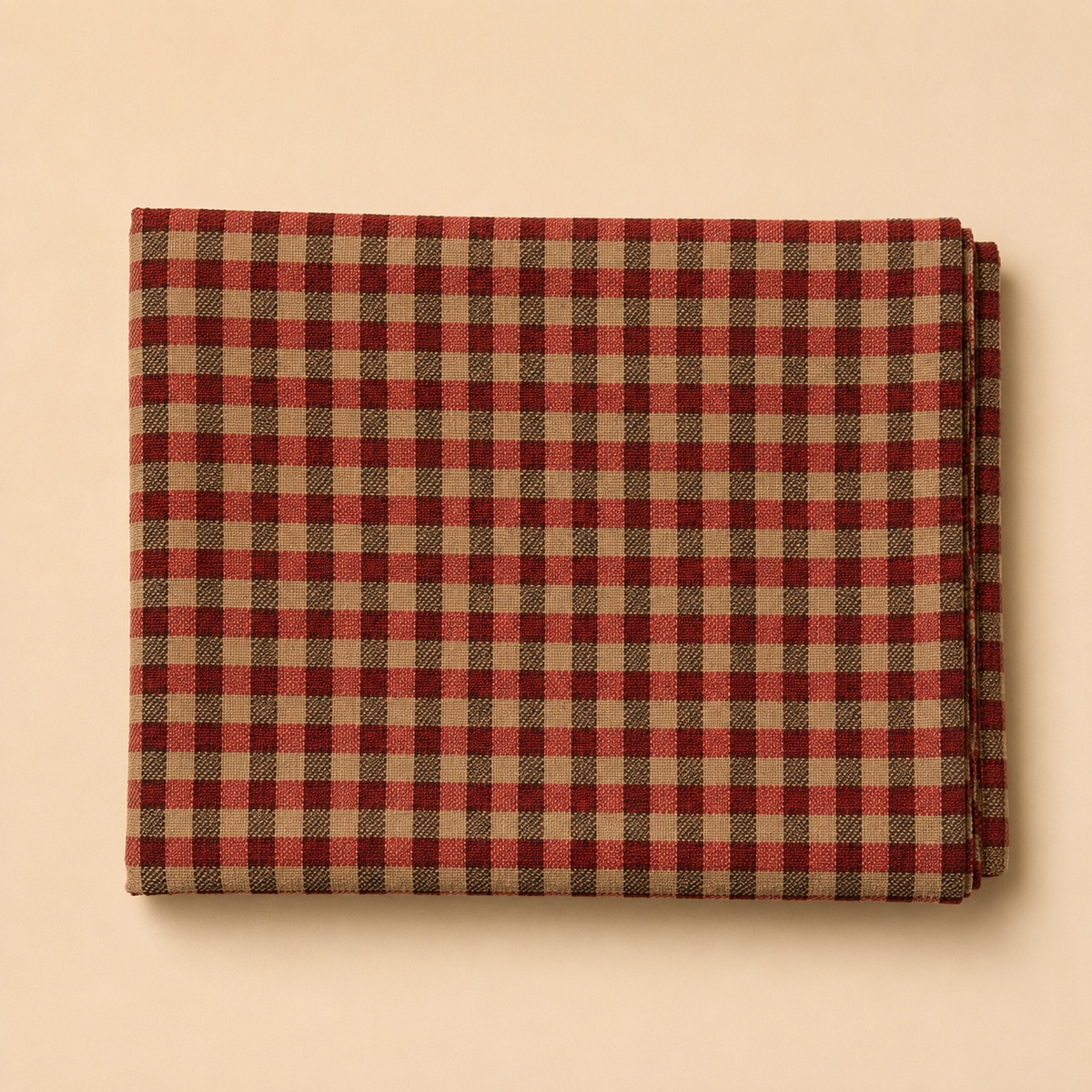Pashmina check reversible stole