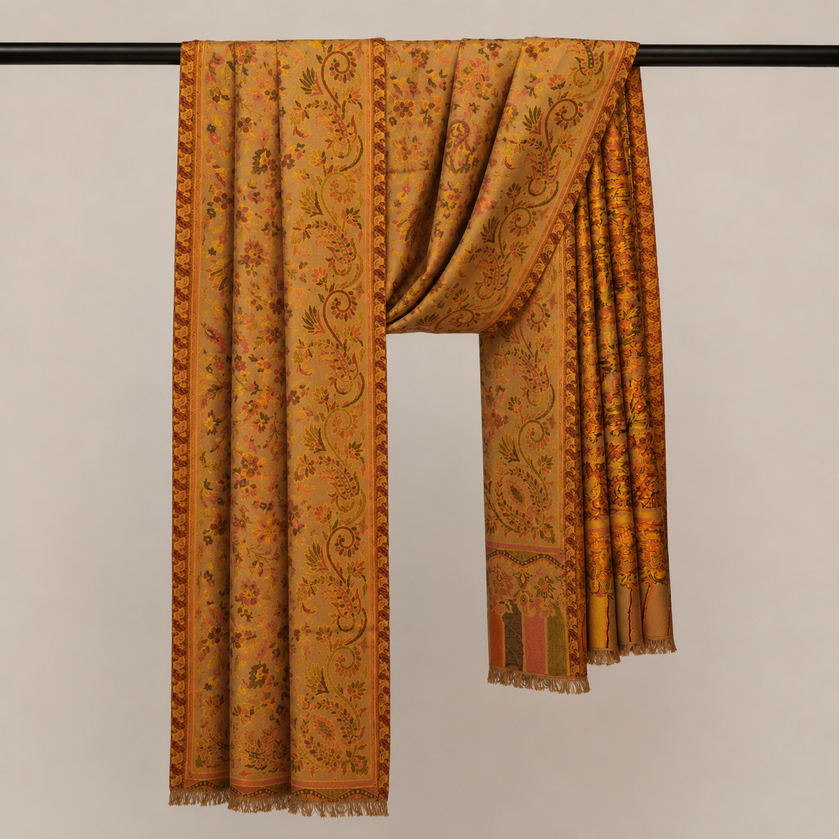 Modal fine jamawar stole