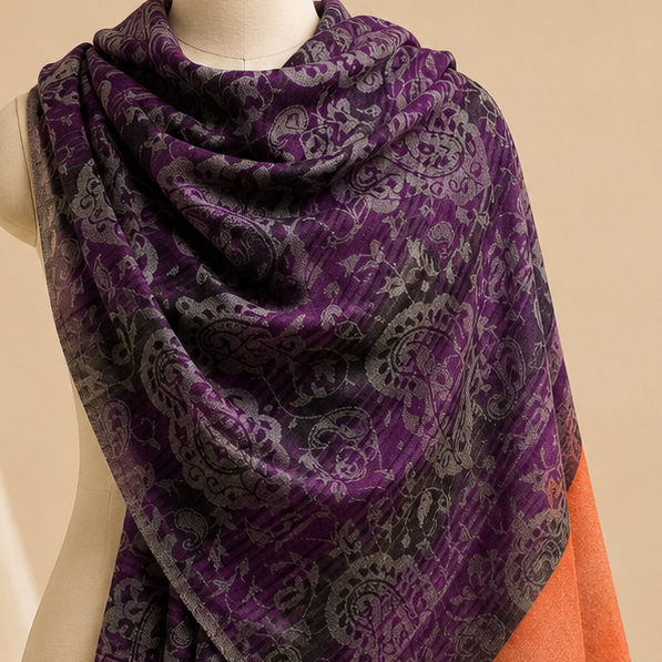 Pashmina Jacquard Woven Stole