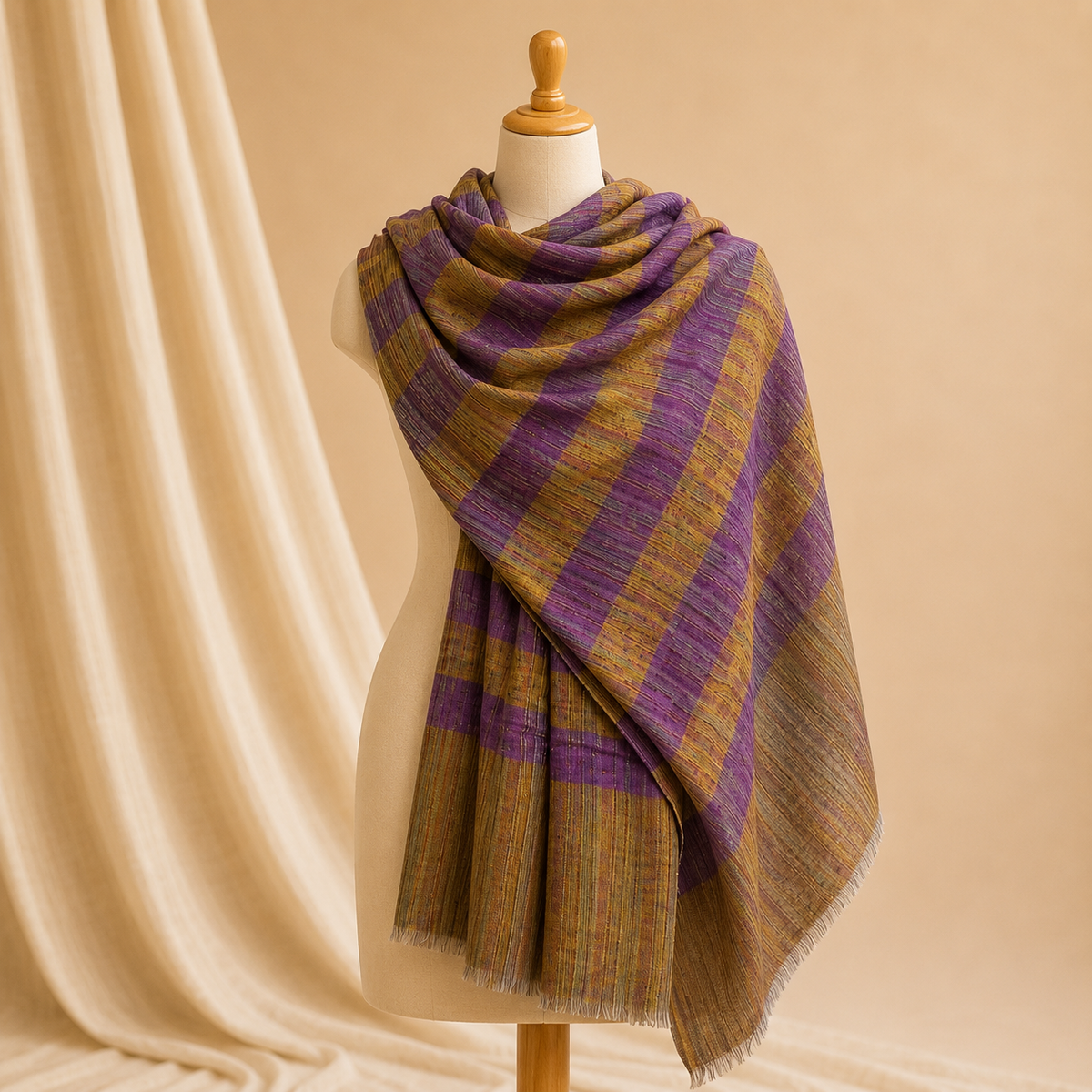 pashmina jaquard stole