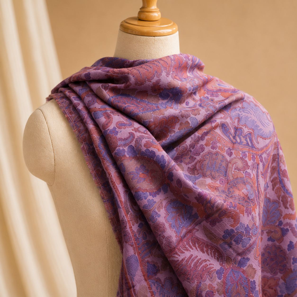 Pashmina kani stole