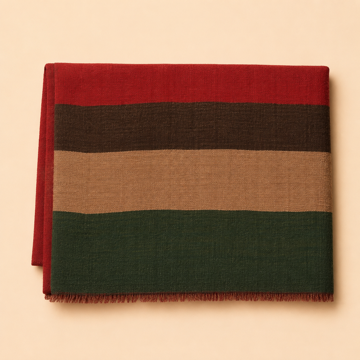 Merino wool moonlight palla striped stole